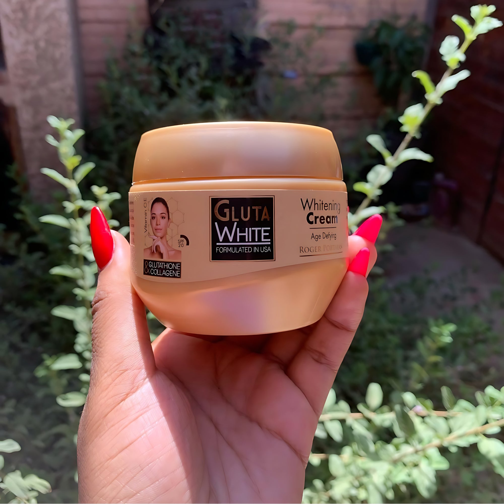 Gluta White Glutathione & Collagen Brightening Cream - 125ml