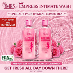 BMRS Fresh All Day Empress Feminine Wash – 150ml (2 Pcs Combo)