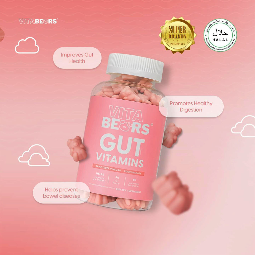 Vita Bears Gut Vitamins - 60 Gummies