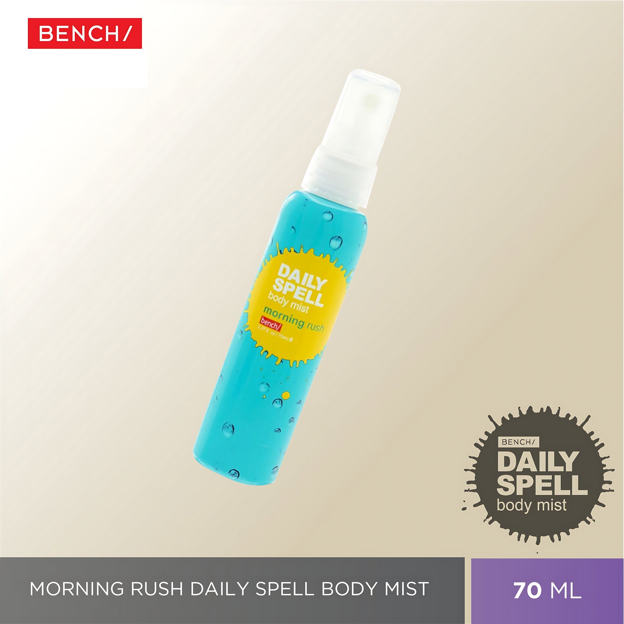 Bench Daily Spell Body Mist – Morning Rush 70ml