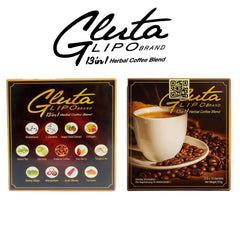 Glutalipo 13-in-1 Detox Coffee – Box of 10 Sachets X 21g Each