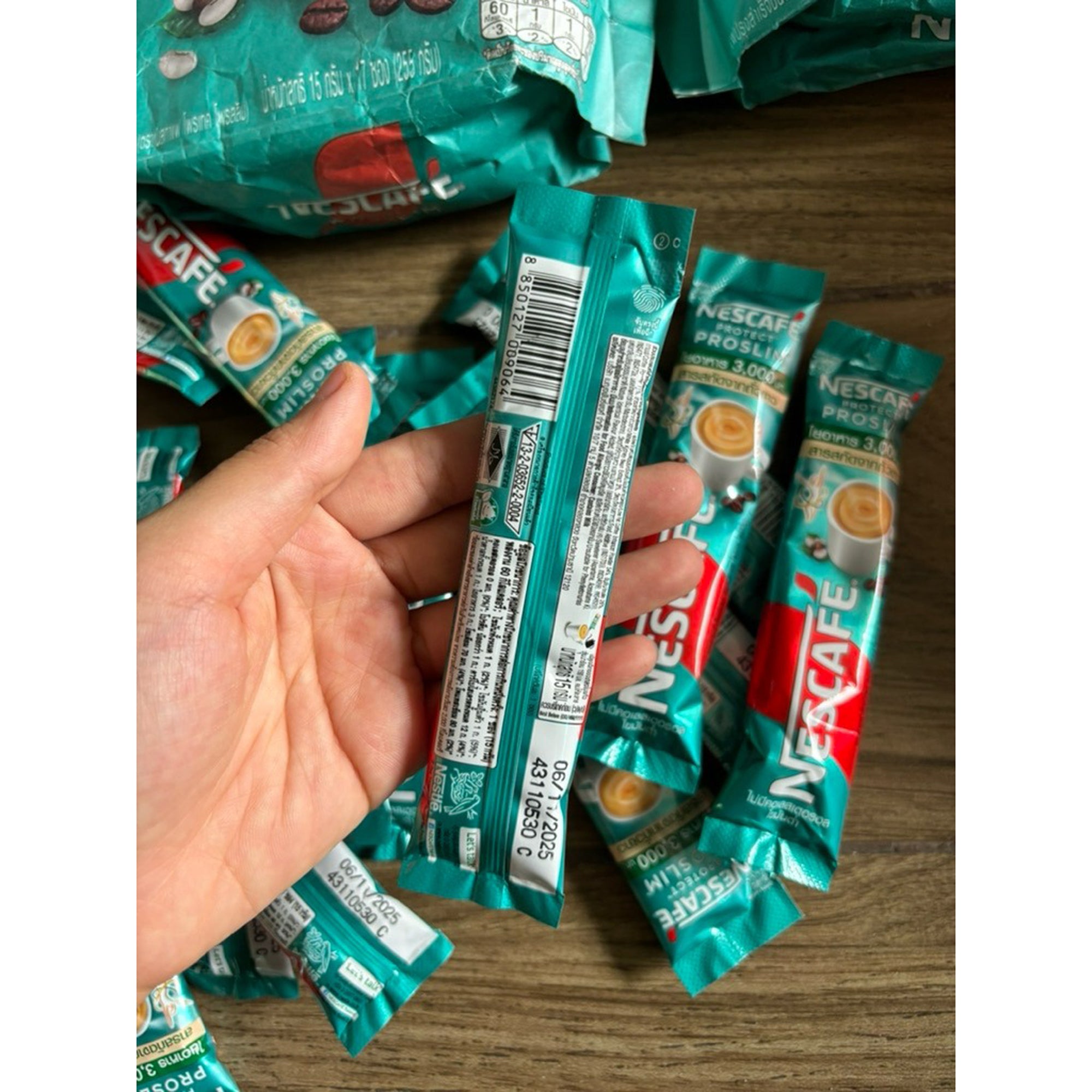 Nescafe Protect Proslim Instant Coffee – 255g (15g x 17 sachets) Thailand