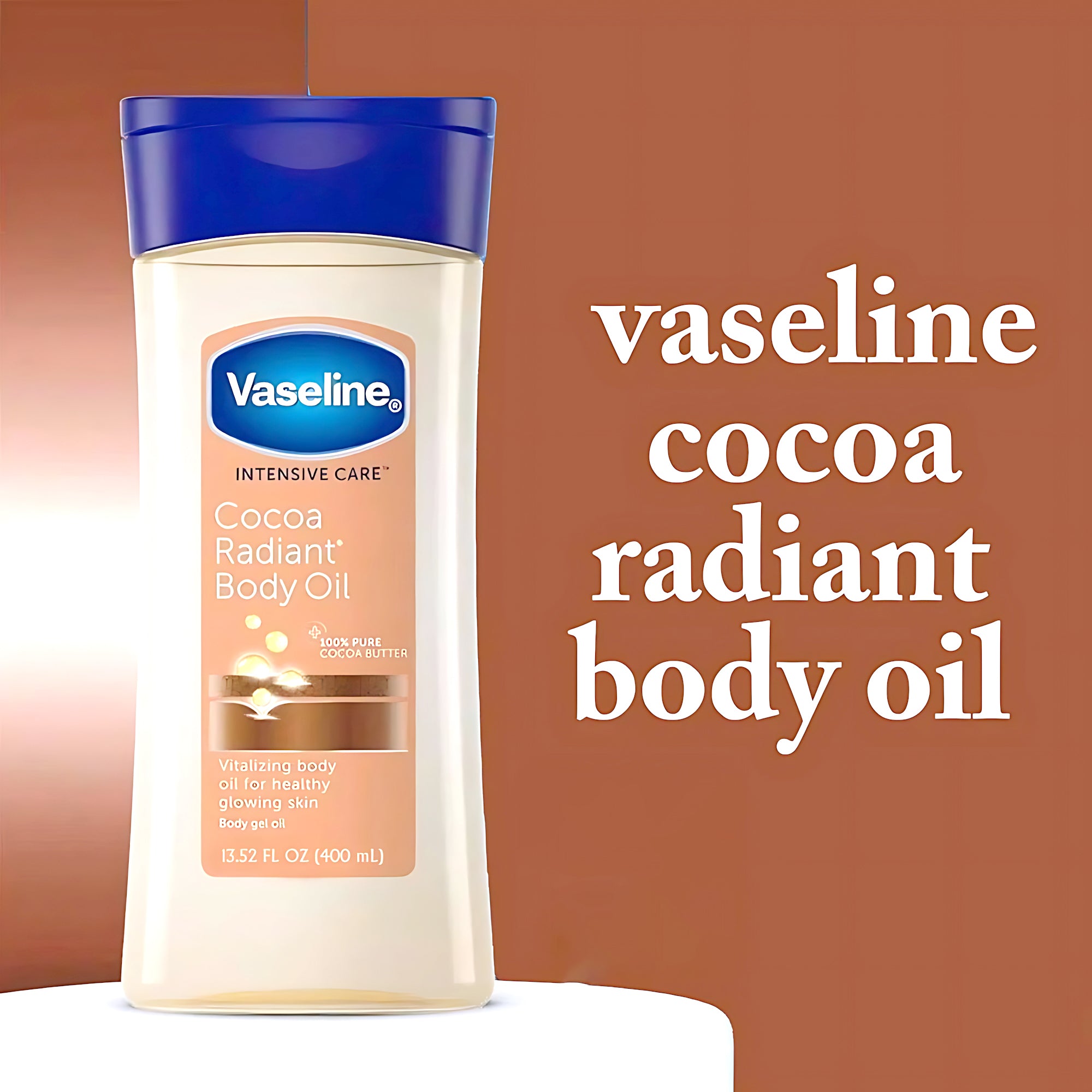 Vaseline Intensive Care Cocoa Radiant Body Oil – 400ml