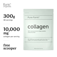 Pure Form Collagen Unflavored Powder – 300g