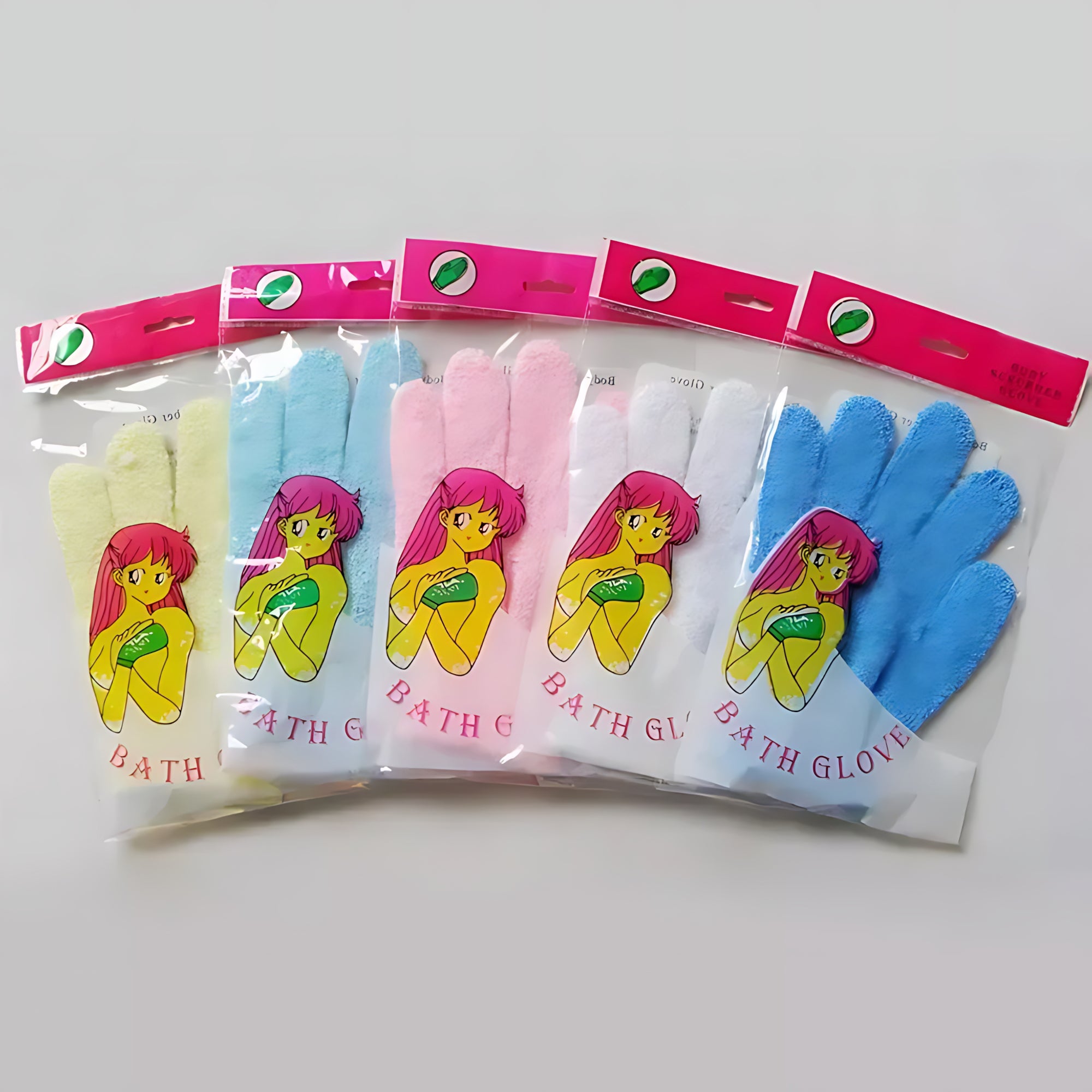 Lifa Finger Bath Towel Gloves – Body Massage & Dead Skin Remover 1 pc