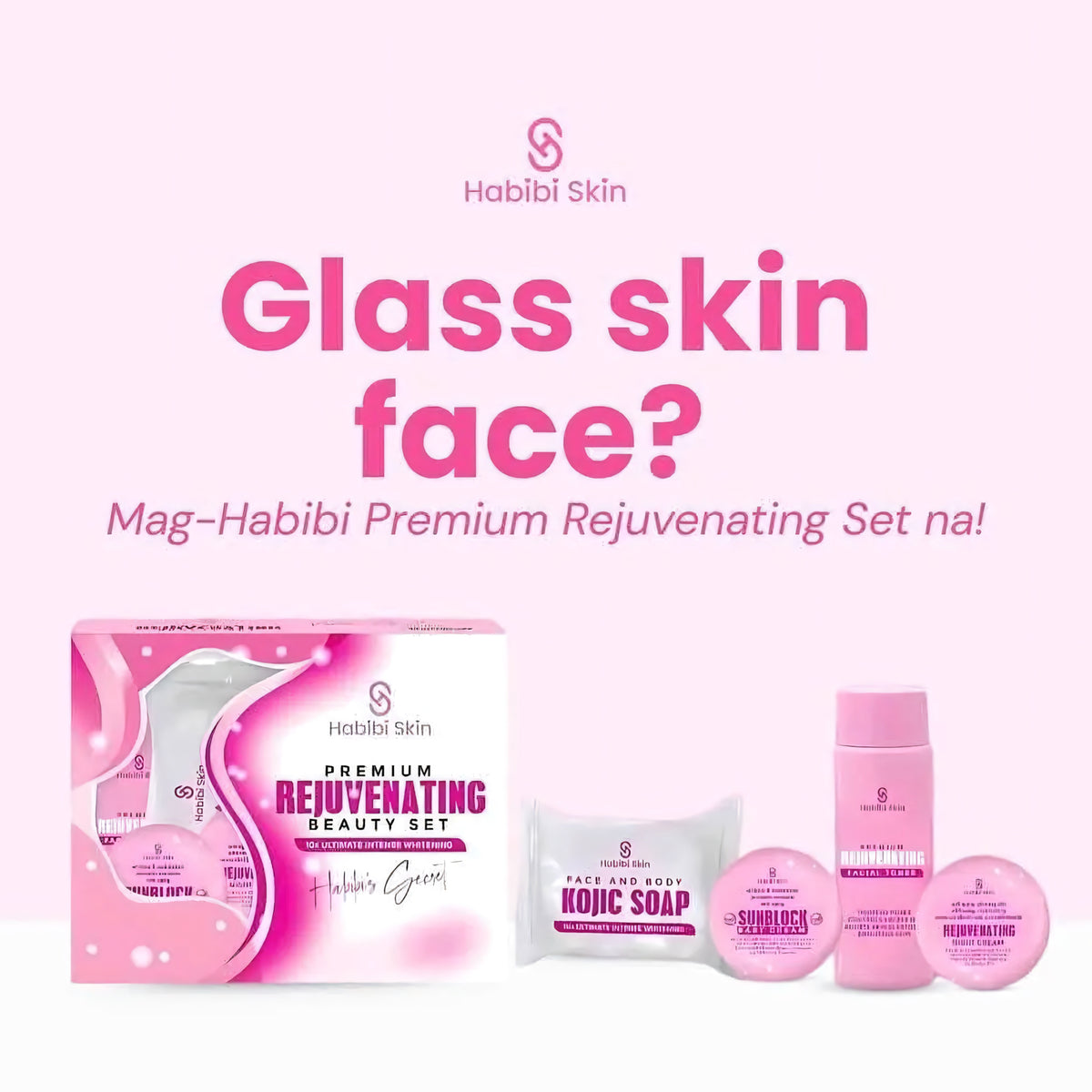 Habibi Skin Premium Rejuvenating Beauty Set - 4 in 1