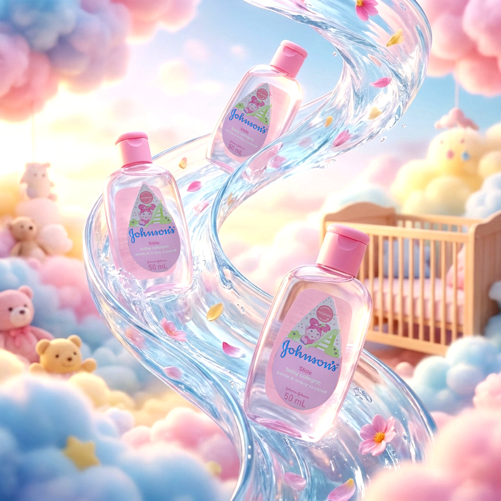 Johnson’s Baby Cologne Slide – 50ml (3pcs Combo)