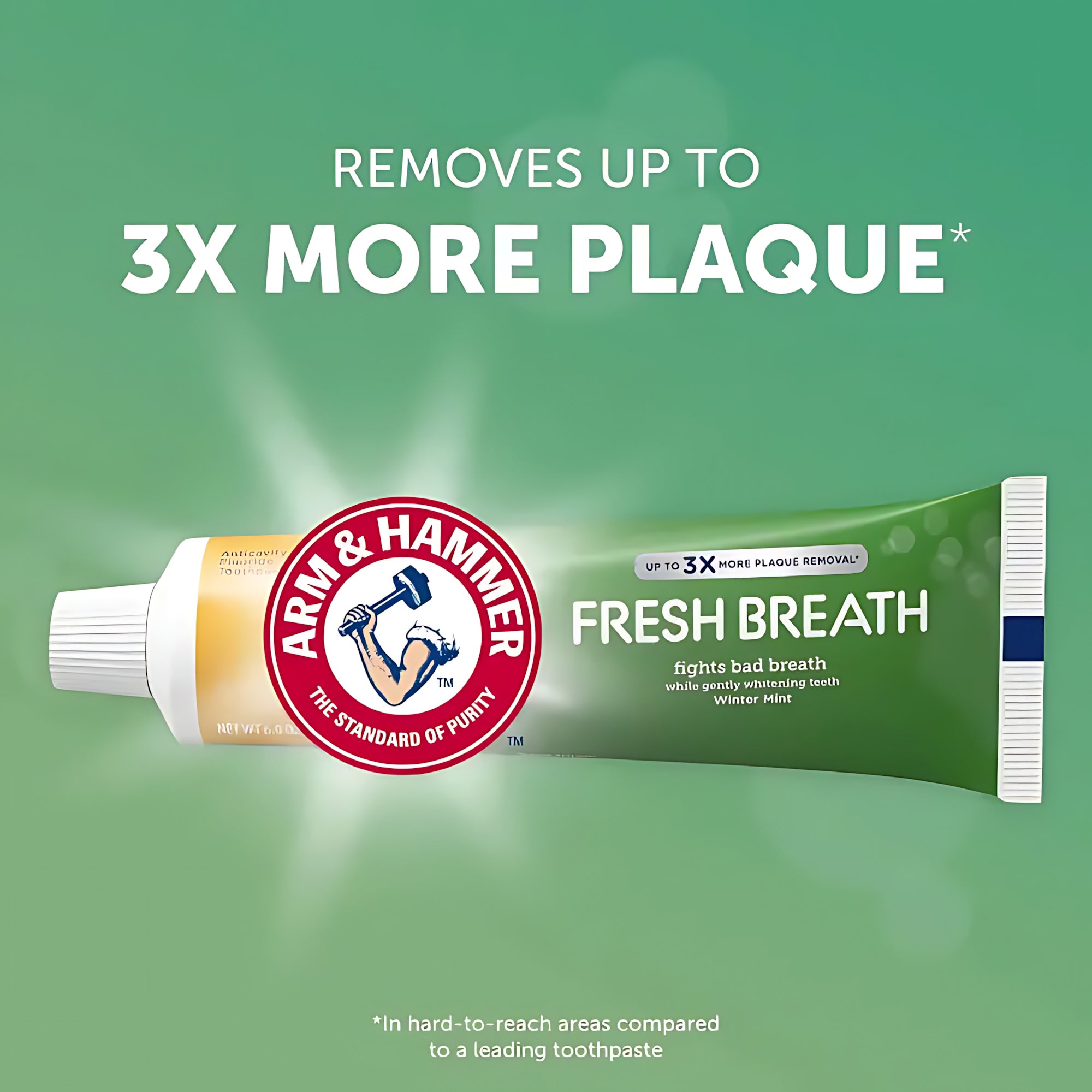 Arm & Hammer Fresh Breath Advanced White Toothpaste – Winter Mint (170g)