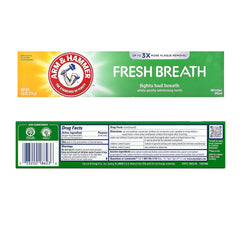 Arm & Hammer Fresh Breath Advanced White Toothpaste – Winter Mint (170g)