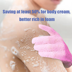 Lifa Finger Bath Towel Gloves – Body Massage & Dead Skin Remover 1 pc