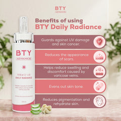 BTY Advance Daily Radiance Body Lotion SPF45 PA+++ – 250ml – Sige