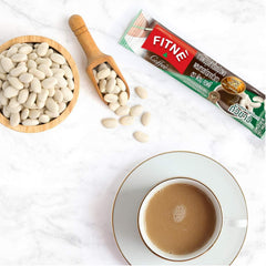 FITNE Instant Coffee Mix With White Kidney Bean Extract - 15gm × 10 Sachets
