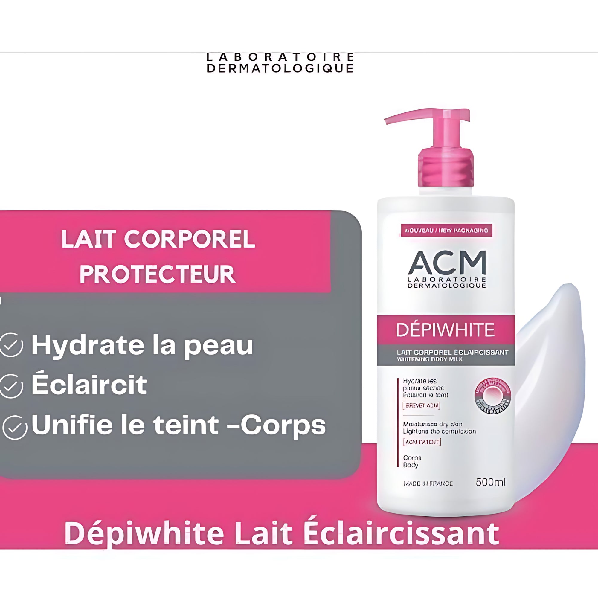 ACM Dépiwhite Whitening Body Milk – 500ml