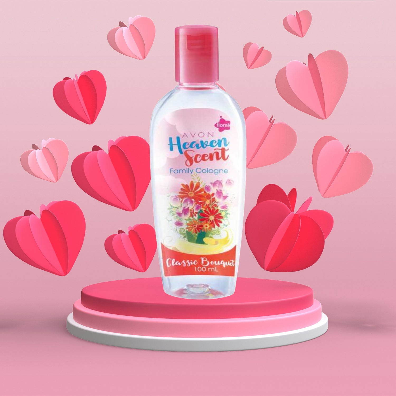 Avon Heaven Scent Family Cologne – Classic Bouquet (100ml)