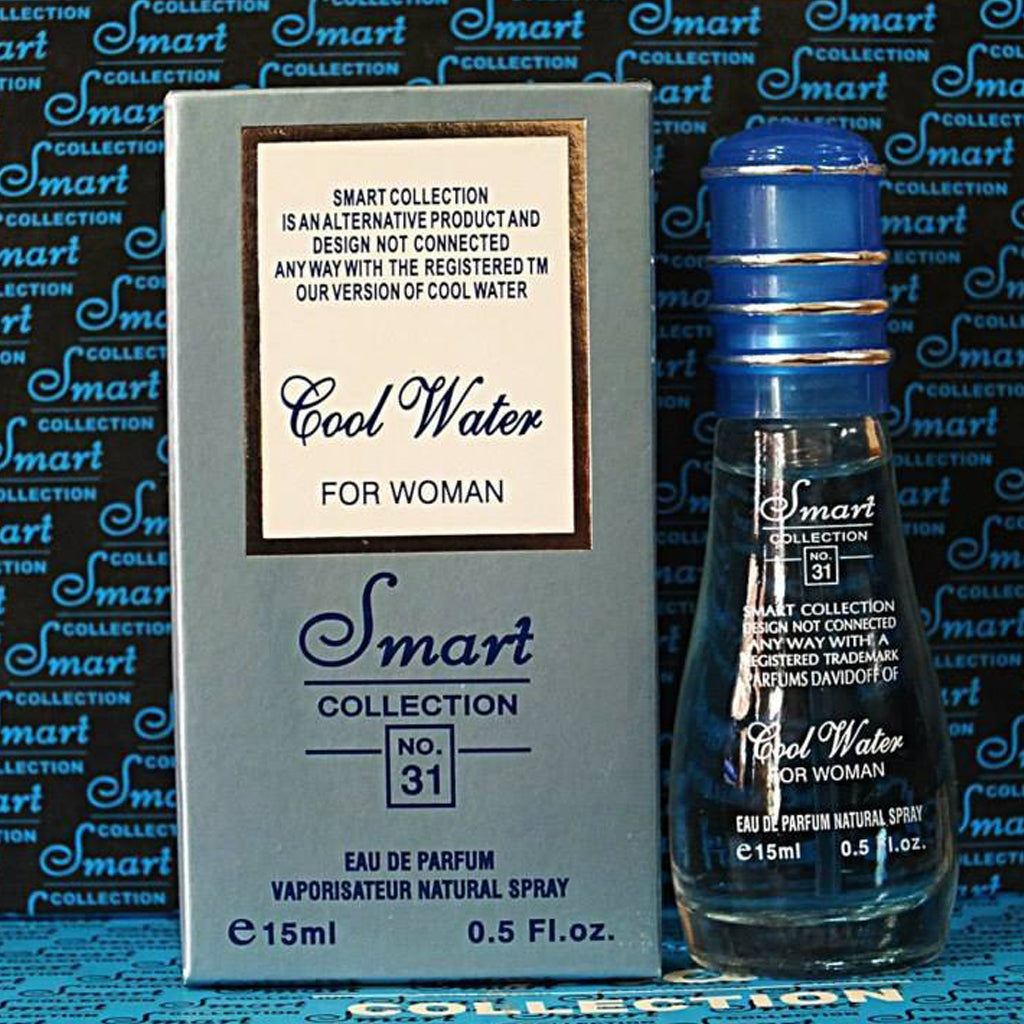 Smart Collection No. 31 Cool Water for Woman Eau de Parfum – 15ml