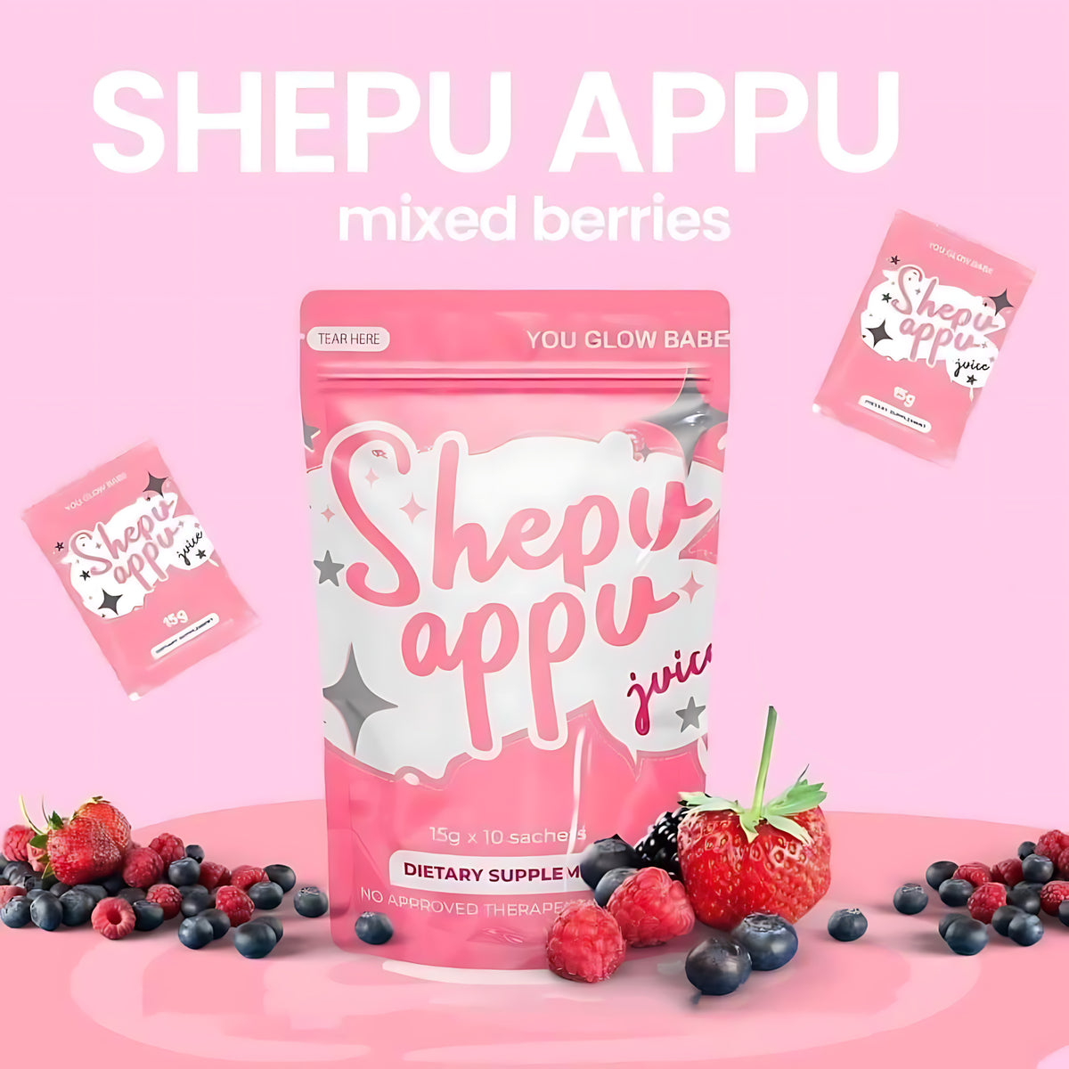 You Glow Babe Shepu Appu Juice Shape Up Drink - 15x10