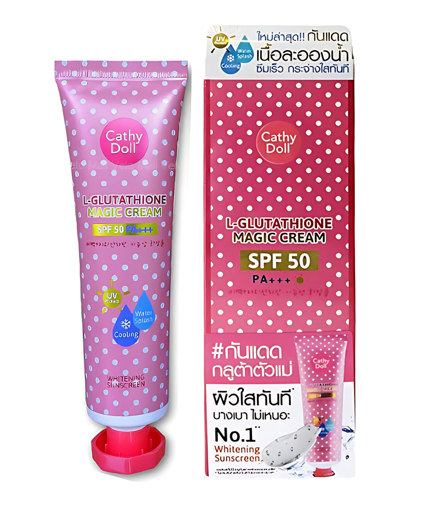 Cathy Doll L-Glutathione Magic Cream SPF 50 PA+++ β 60ml β Sige Mart UAE