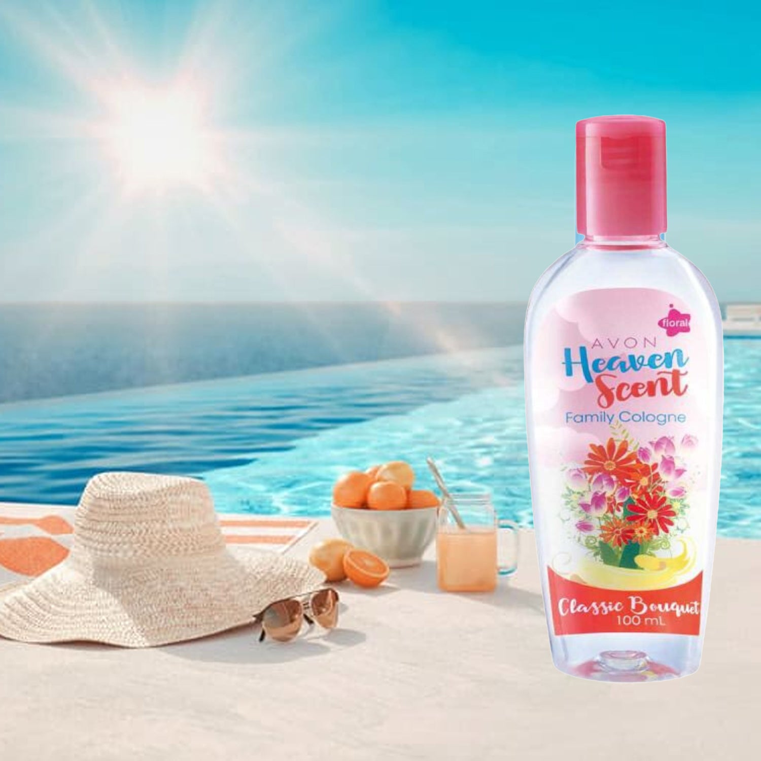 Avon Heaven Scent Family Cologne – Classic Bouquet (100ml)