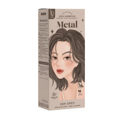 Kota Cosmetics Metal Hair Color Set - Ash Grey (100ml + 100ml)