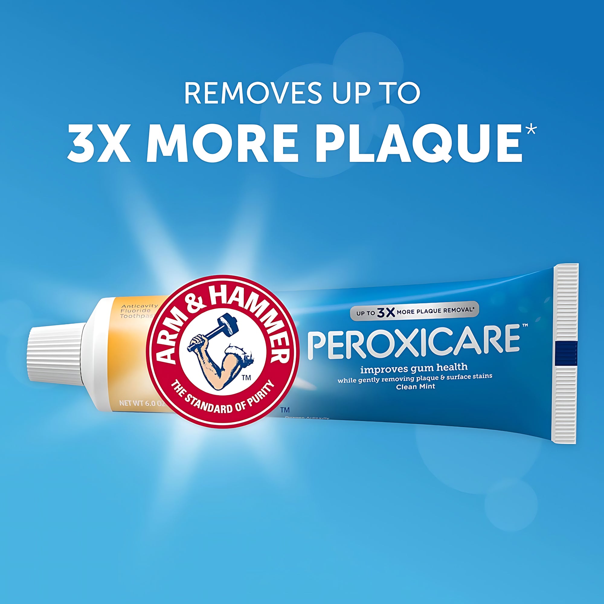 Arm & Hammer PeroxiCare Anticavity Fluoride Toothpaste – Clean Mint (170g)
