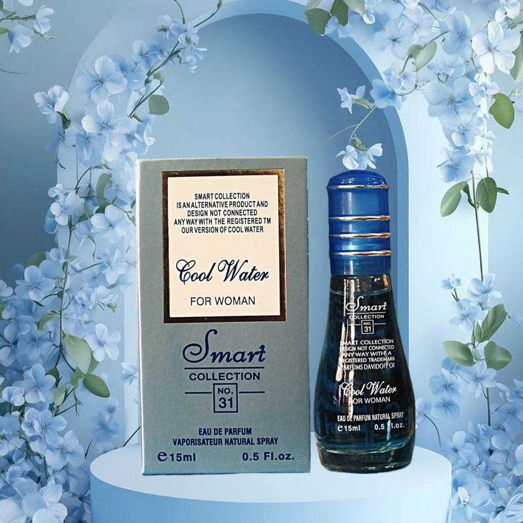 Smart Collection No. 31 Cool Water for Woman Eau de Parfum – 15ml