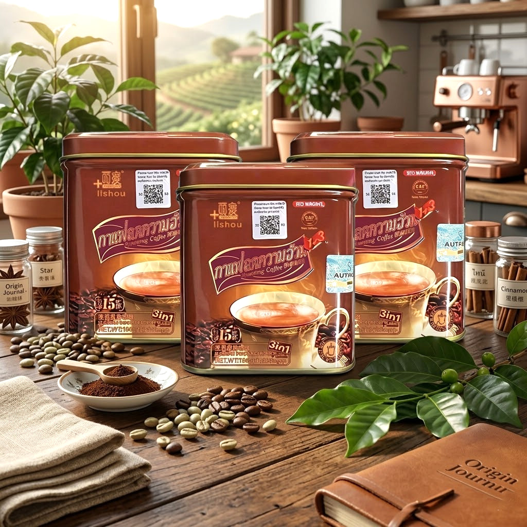 Lishou Slimming Coffee (15 Sachets × 10g) – 3Pcs Combo