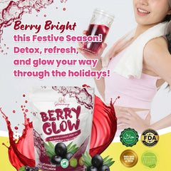 Glowming Berry Glow Acai Berry Juice Drink - 200g