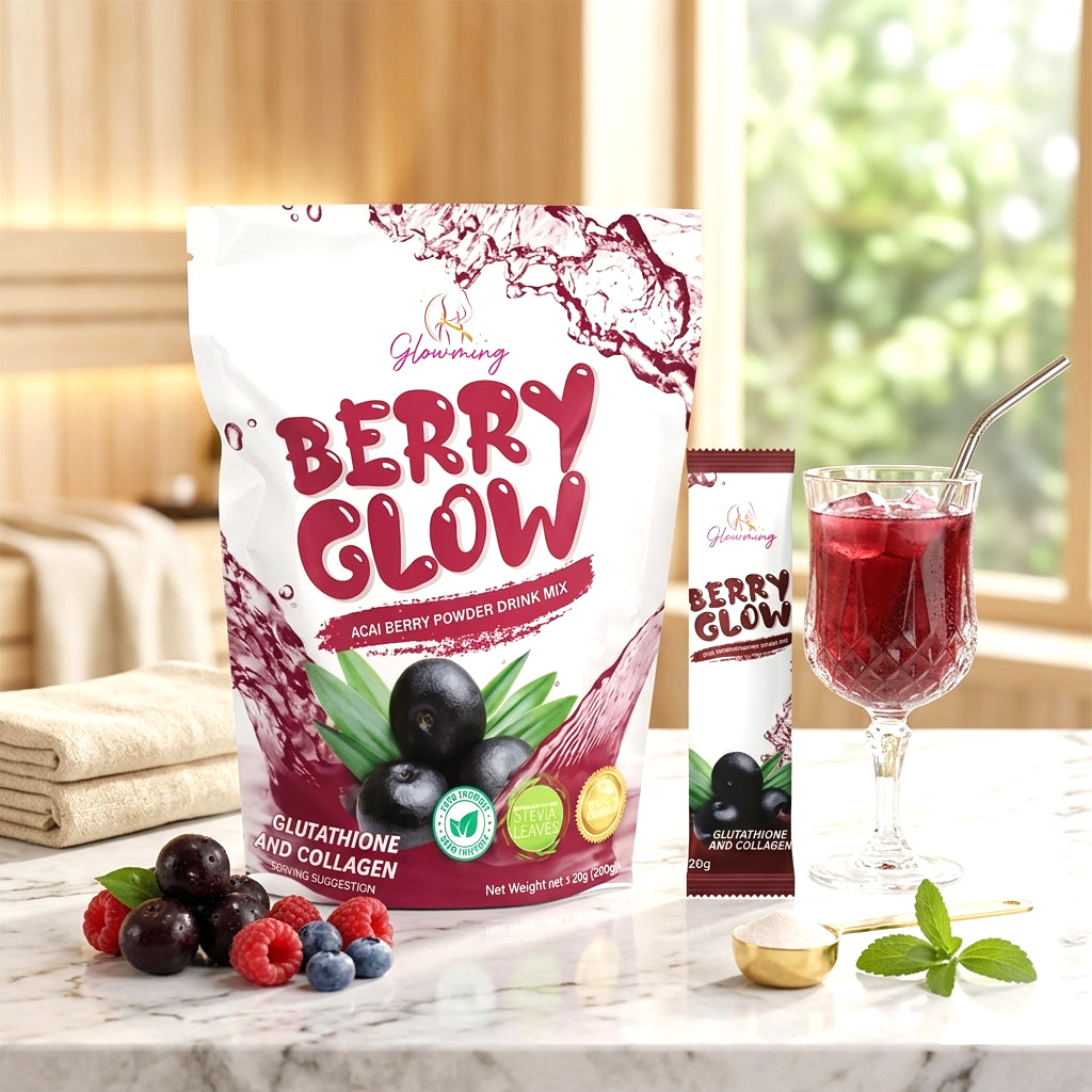 Glowming Berry Glow Acai Berry Juice Drink - 200g