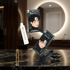 Kota Cosmetics Raven Hair Color Set - Natural Black (100ml + 100ml)