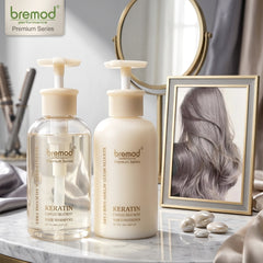 Bremod Keratin Complex Treatment Set (Shampoo + Conditioner) - 350ml Each