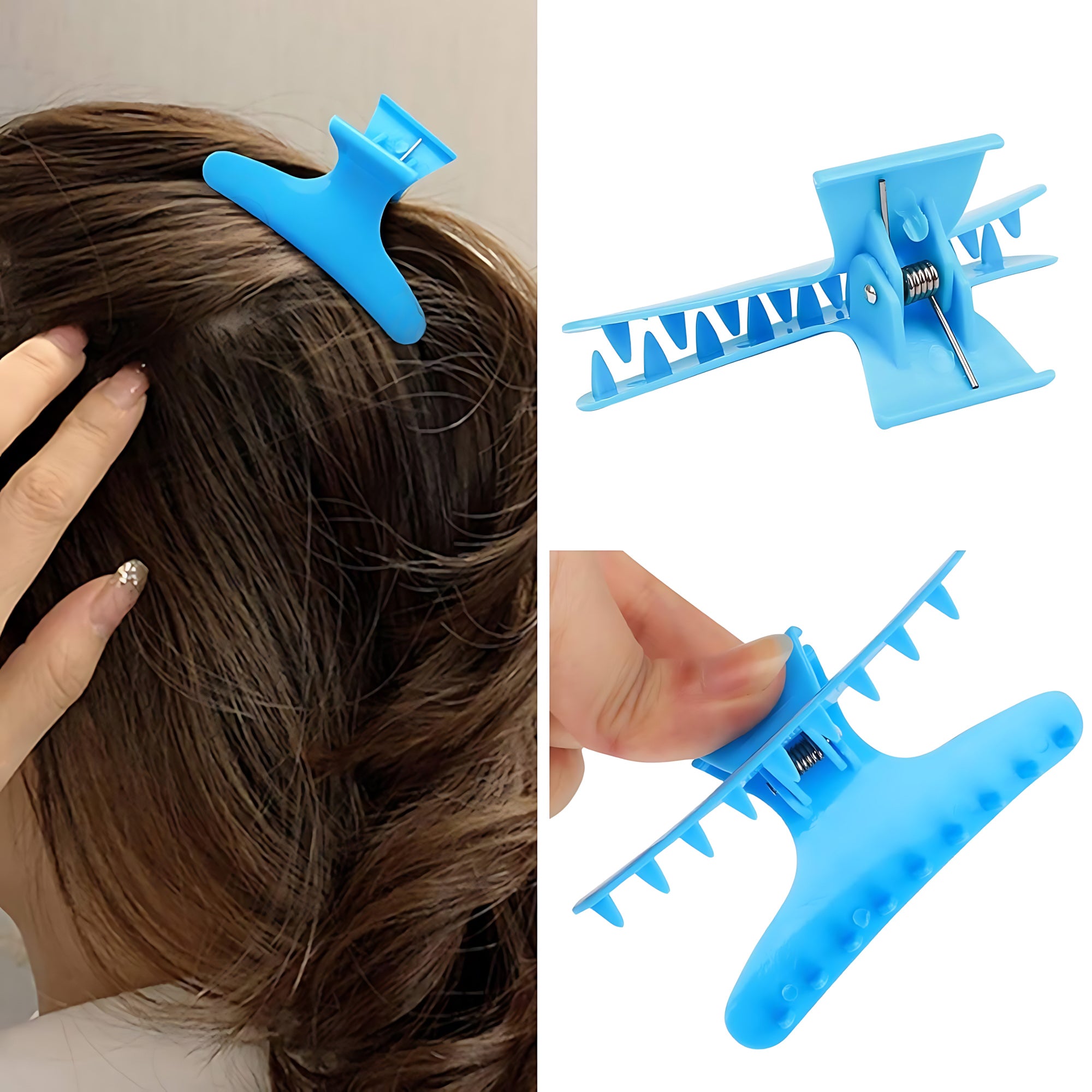 Butterfly Holding Hair Clips – Strong Grip & Vibrant Colors (12pcs Set)