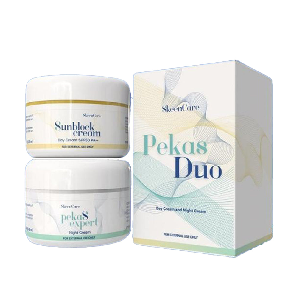 SkeenCare Pekas Duo – Day & Night Cream Set