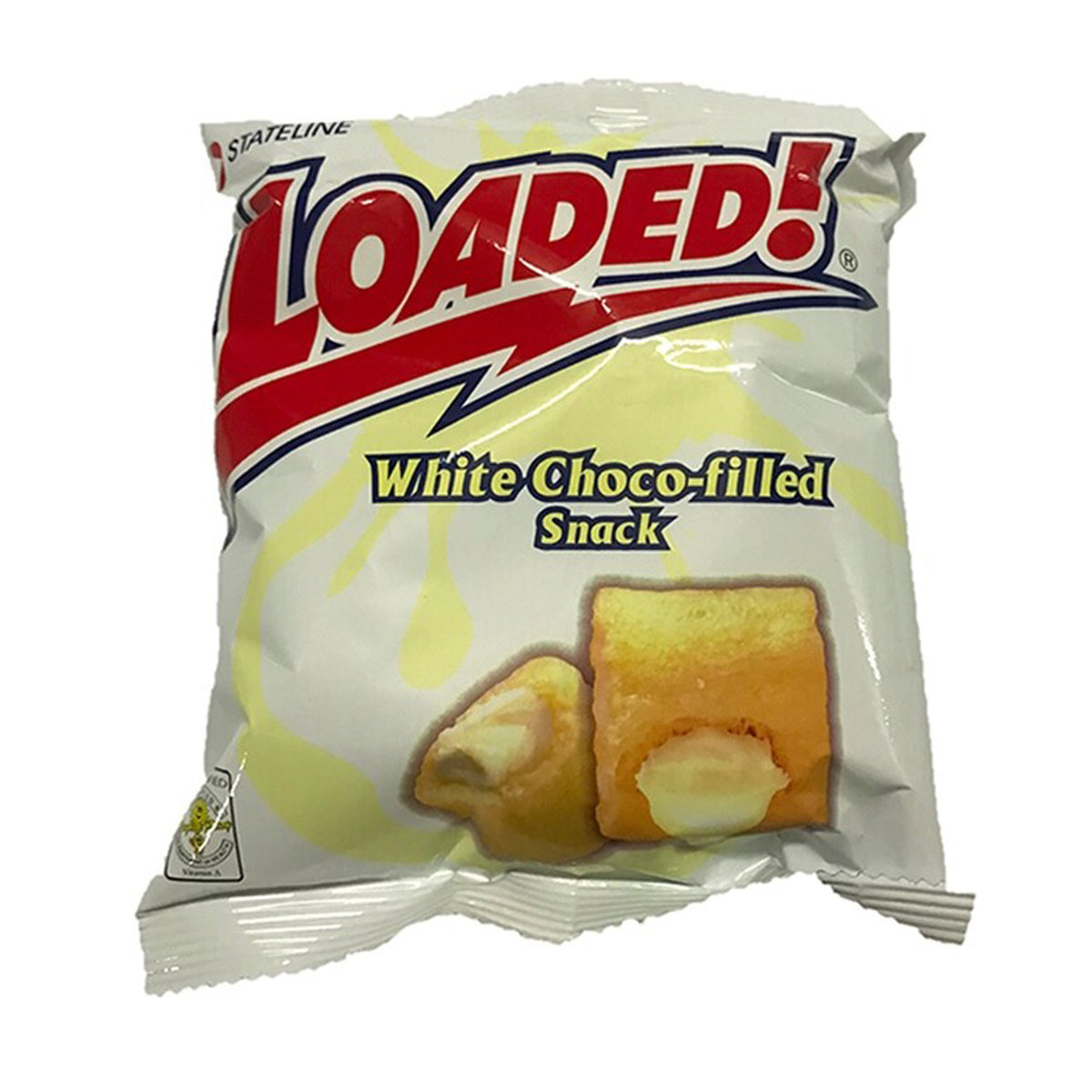 Stateline LOADED! White Choco Filled Snack - 32g