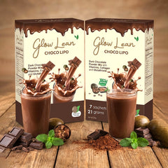 Glow Lean Choco Lipo Drink – 210g (BUY 1 GET 1 OFFER)
