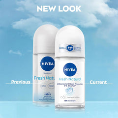 Nivea Fresh Natural Roll-On Deodorant (50ml)