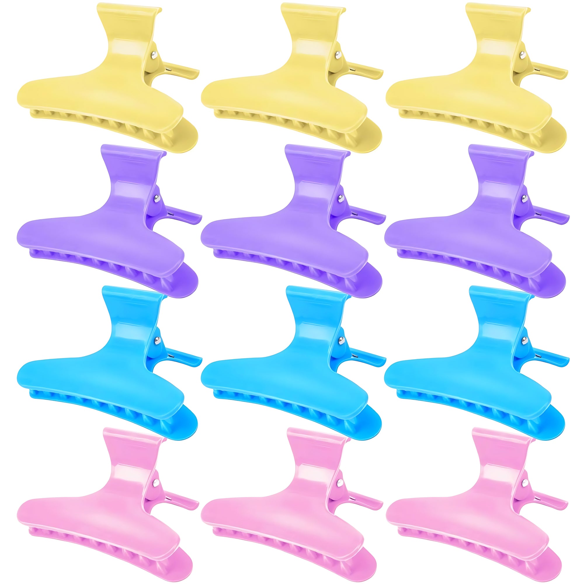 Butterfly Holding Hair Clips – Strong Grip & Vibrant Colors (12pcs Set)