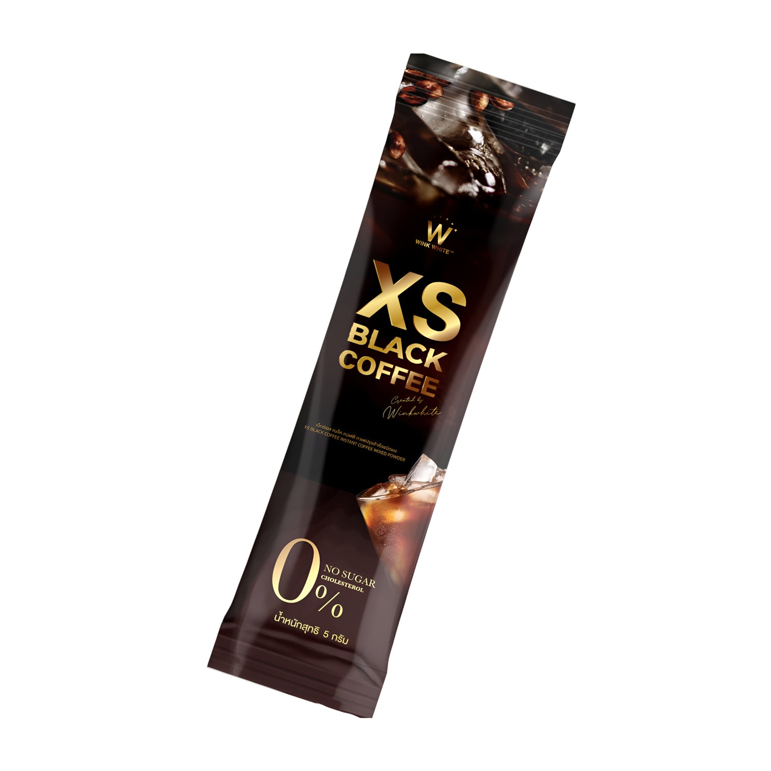 Wink White XS Black Coffee - 50g (10 Sachets × 5g)