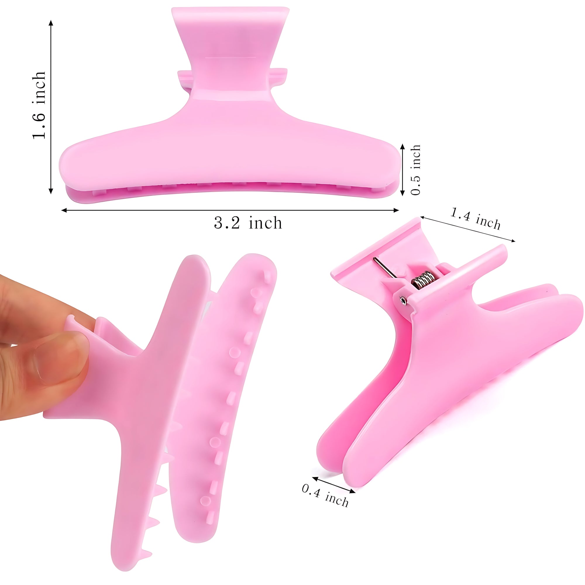 Butterfly Holding Hair Clips – Strong Grip & Vibrant Colors (12pcs Set)