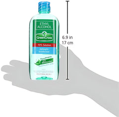 Green Cross Ethyl Alcohol 70% Solution with Moisturizer – 250 ml