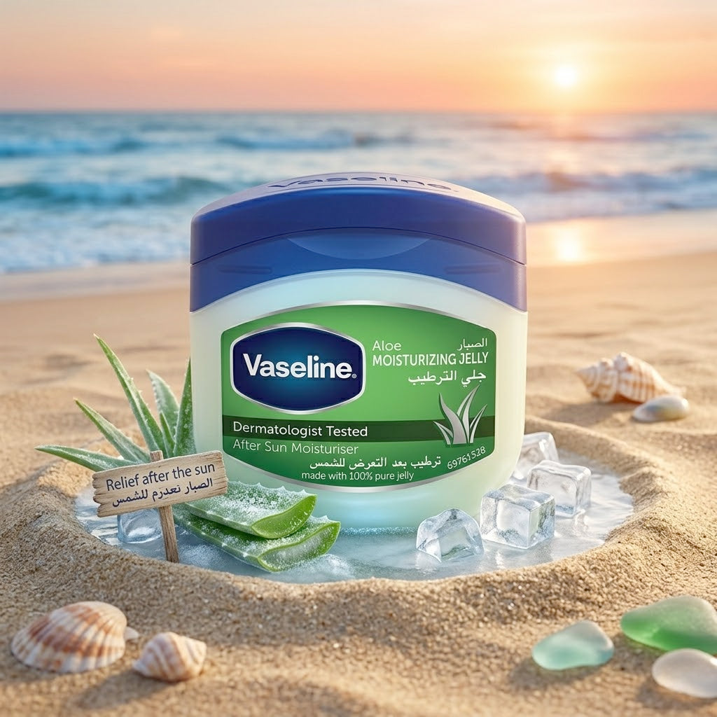 Vaseline Aloe Healing Jelly After Sun Moisturiser – 250ml