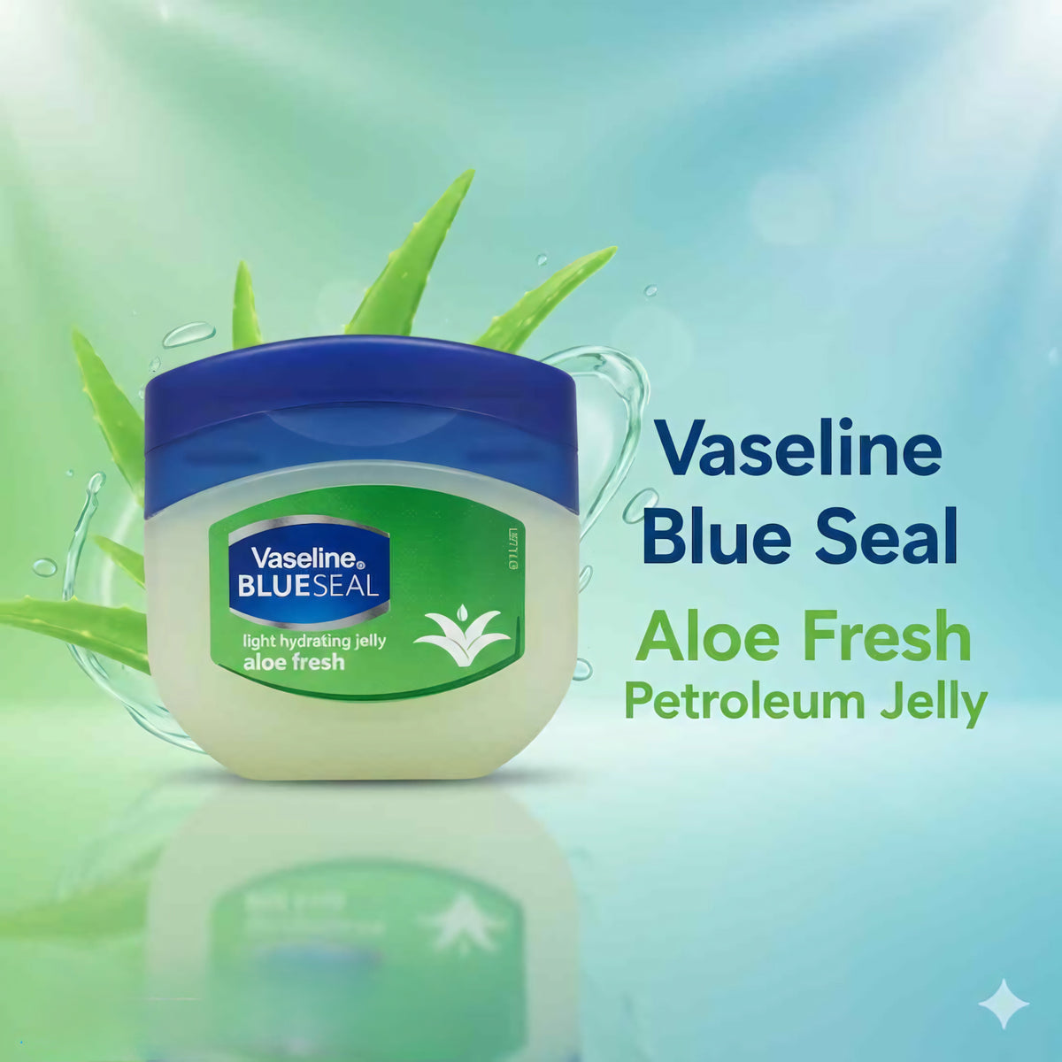 Vaseline Blueseal Light Hydrating Jelly – Aloe Fresh (250ml)