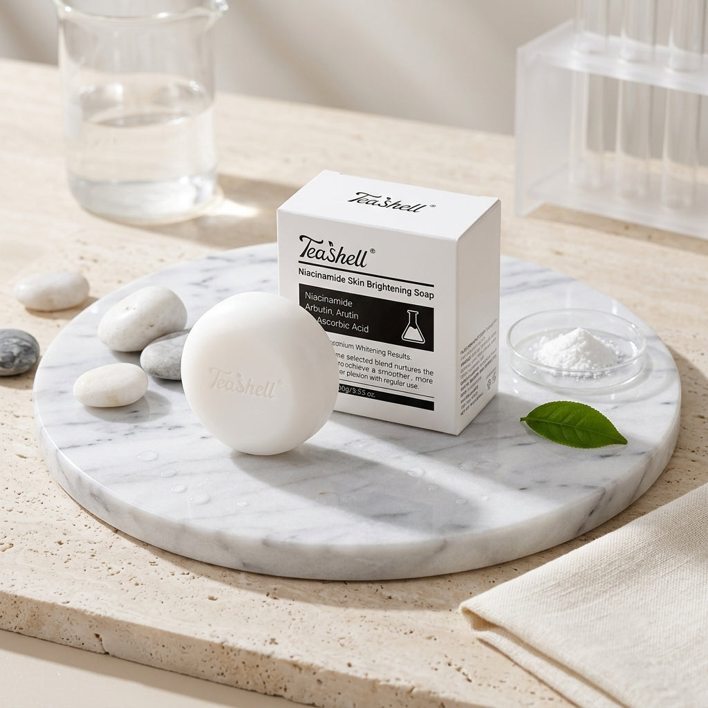 Teashell Niacinamide Skin Brightening Soap – 100g
