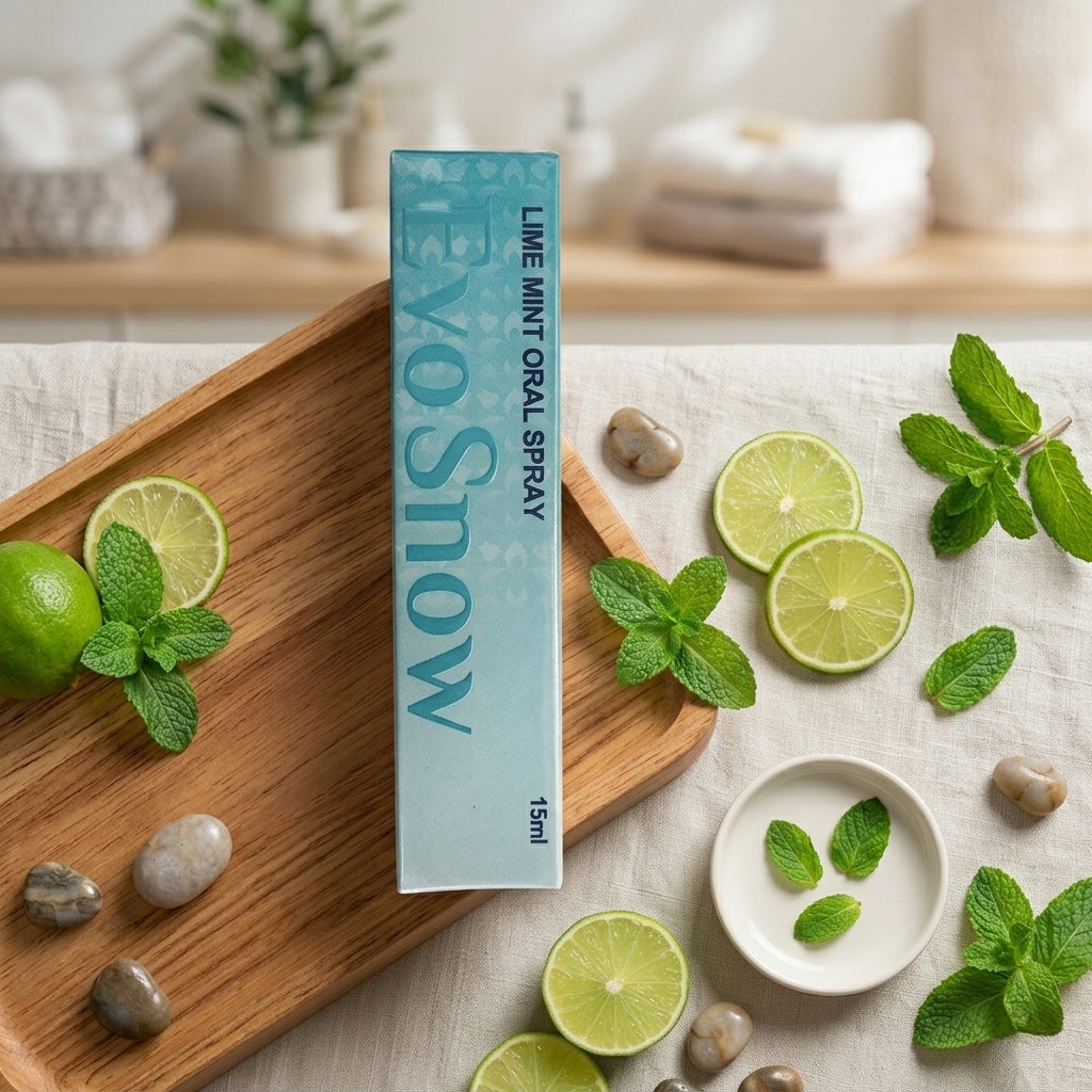 EvoSnow Lime Mint Oral Spray – 15ml