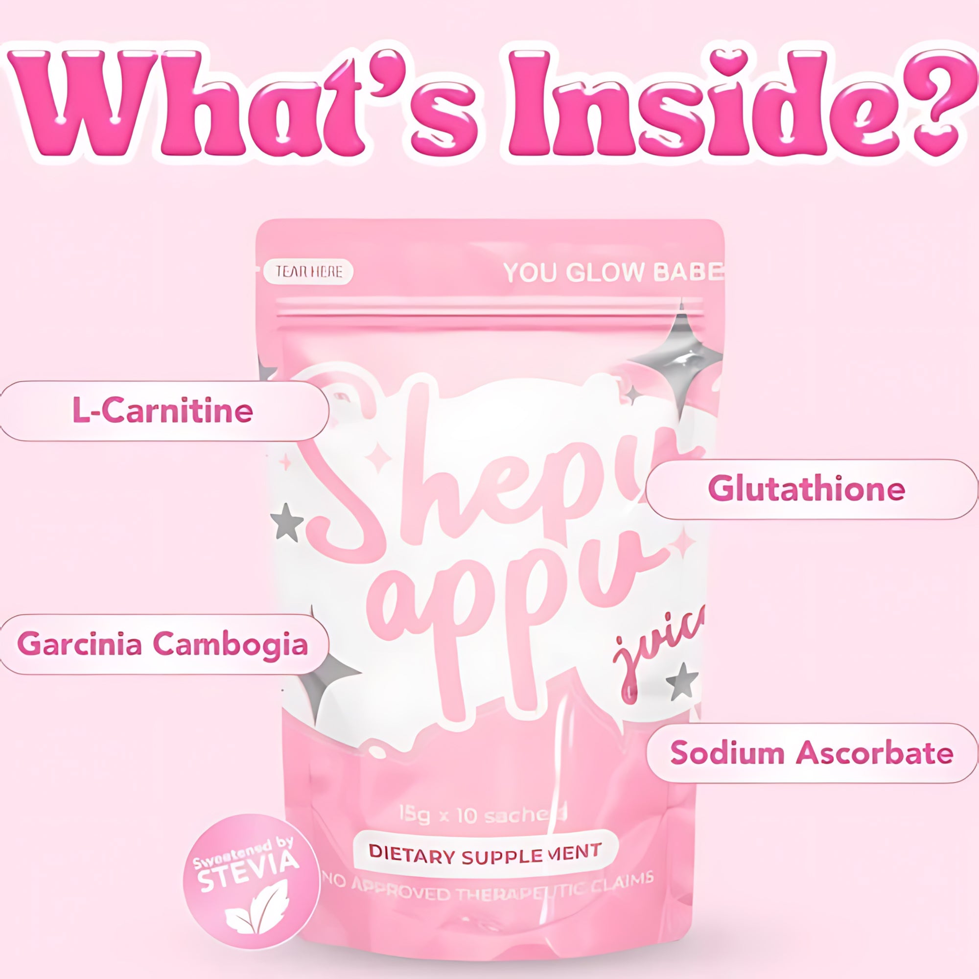 You Glow Babe Shepu Appu Juice Shape Up Drink - 15x10