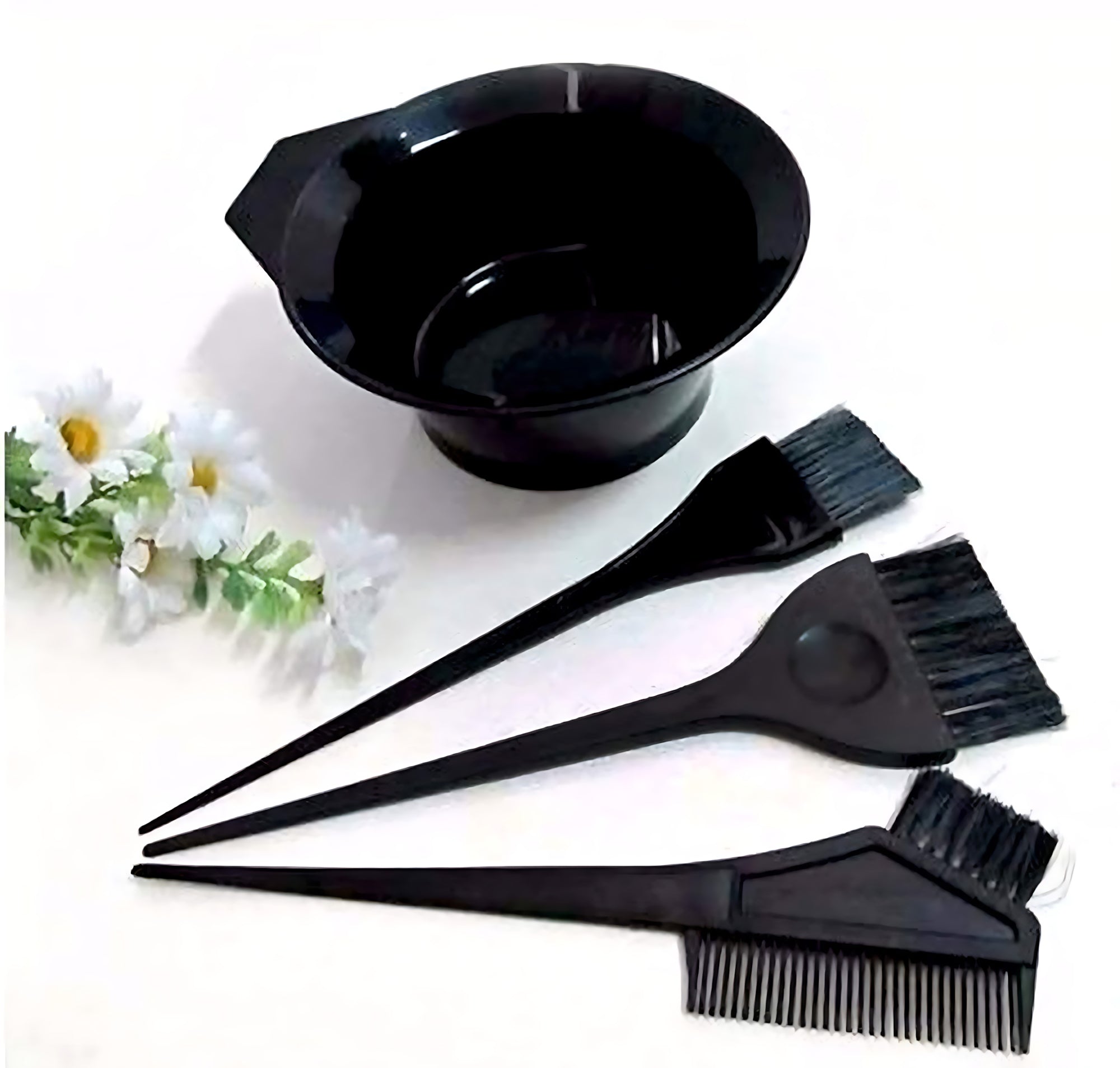 Ysfashua 4-Piece Hair Dye Brush Kit – Professional Hair Coloring Tools