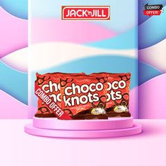Jack ‘n Jill Choco Knots – 28g x 3 Combo Pack