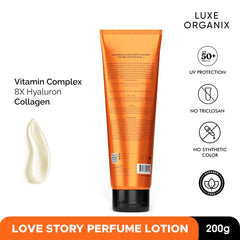 Luxe Organix x Kiss My Body Love Story Perfume Lotion SPF50 PA+++ (200g)