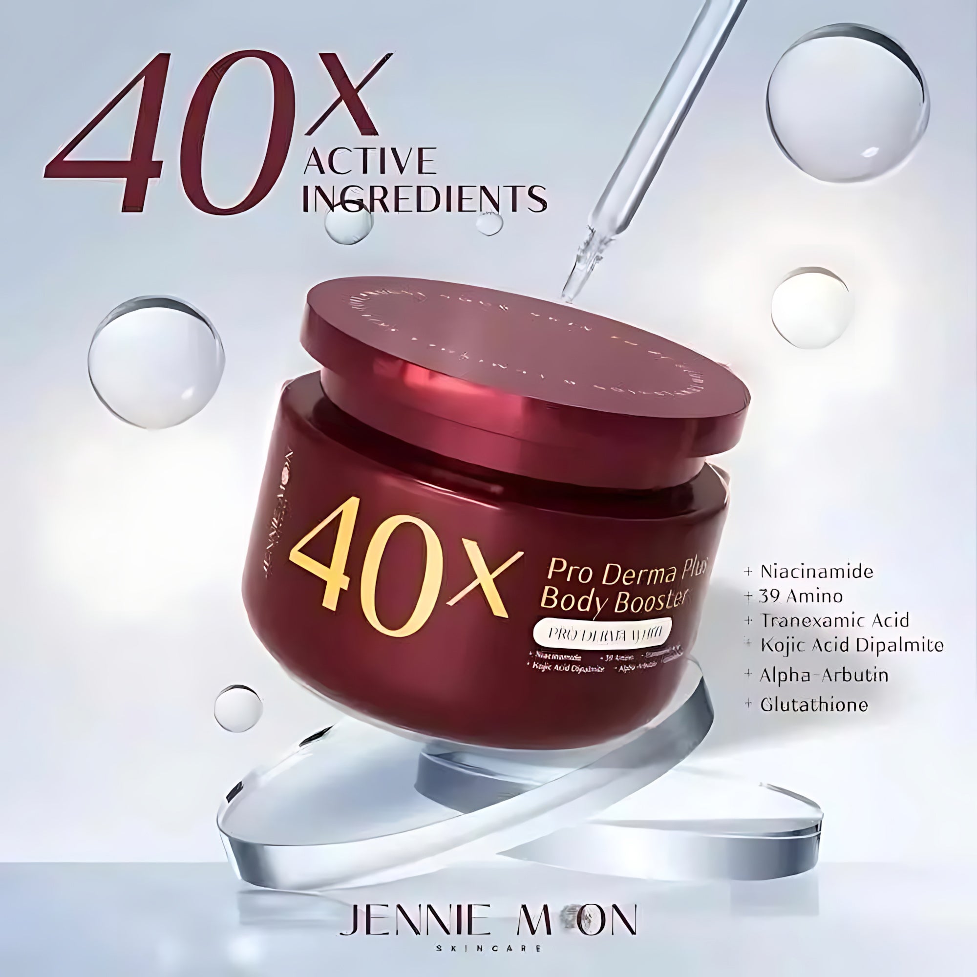 Jennie Moon 40x Pro Derma Plus Body Booster – 250g