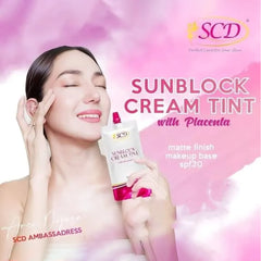 SCD Sunblock Cream Tint with Placenta – SPF 30 (30g)