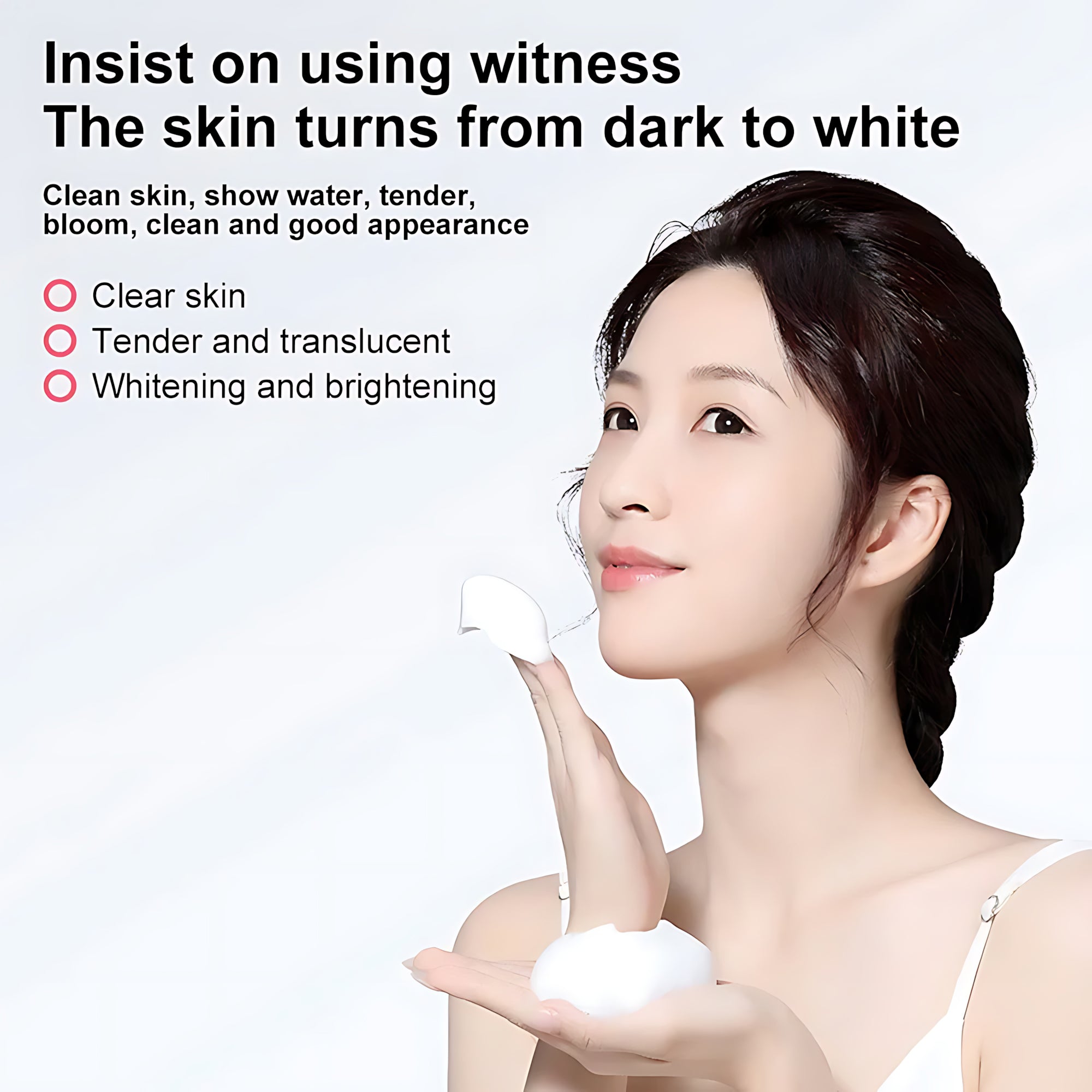 YZKMSKIN Whitening Cleanser – 150g